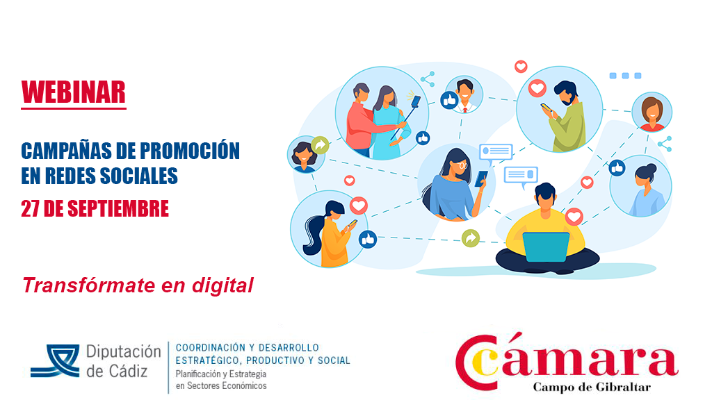 webinar transfórmate en digital campañas redes sociales