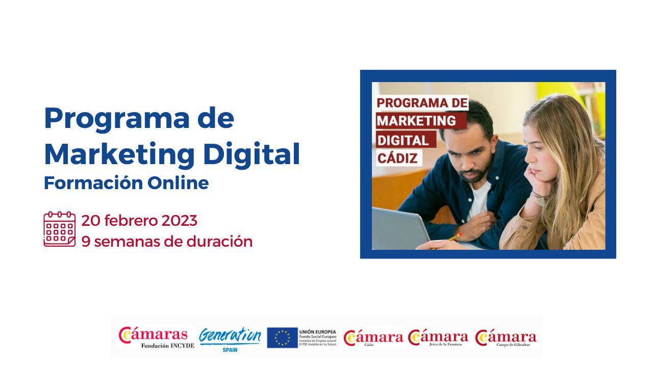 Programa Marketing Digital Incyde