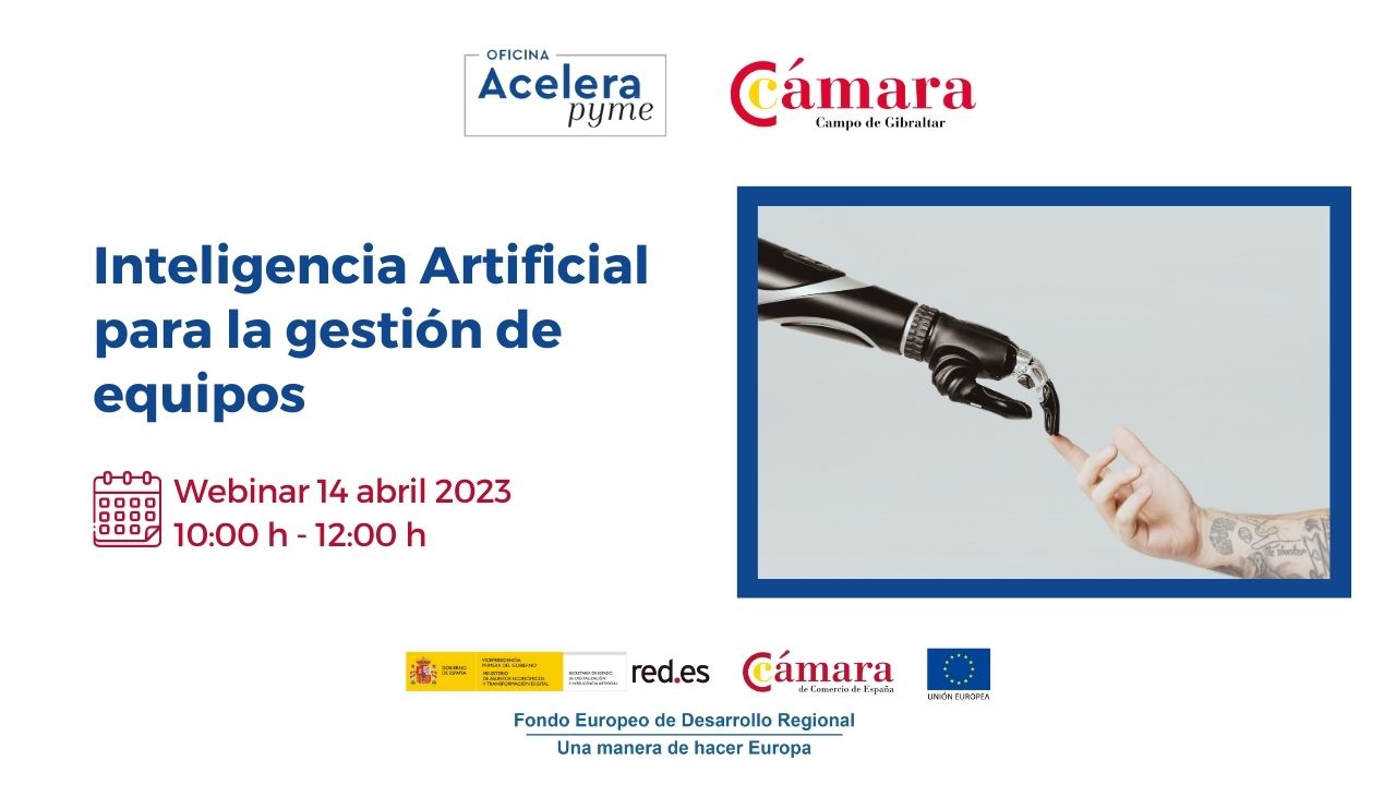 Banner webinar Inteligencia Artificial para la gestión de equipos