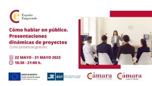 Curso Cómo hablar en público ESPAÑA EMPRENDE