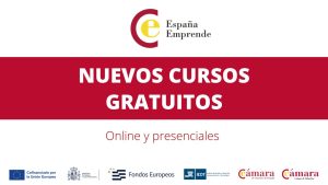 Nuevos cursos gratuitos España Emprende Logos nuevos 2024