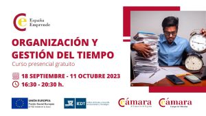 Curso Organización y gestión del tiempo España Emprende sept23