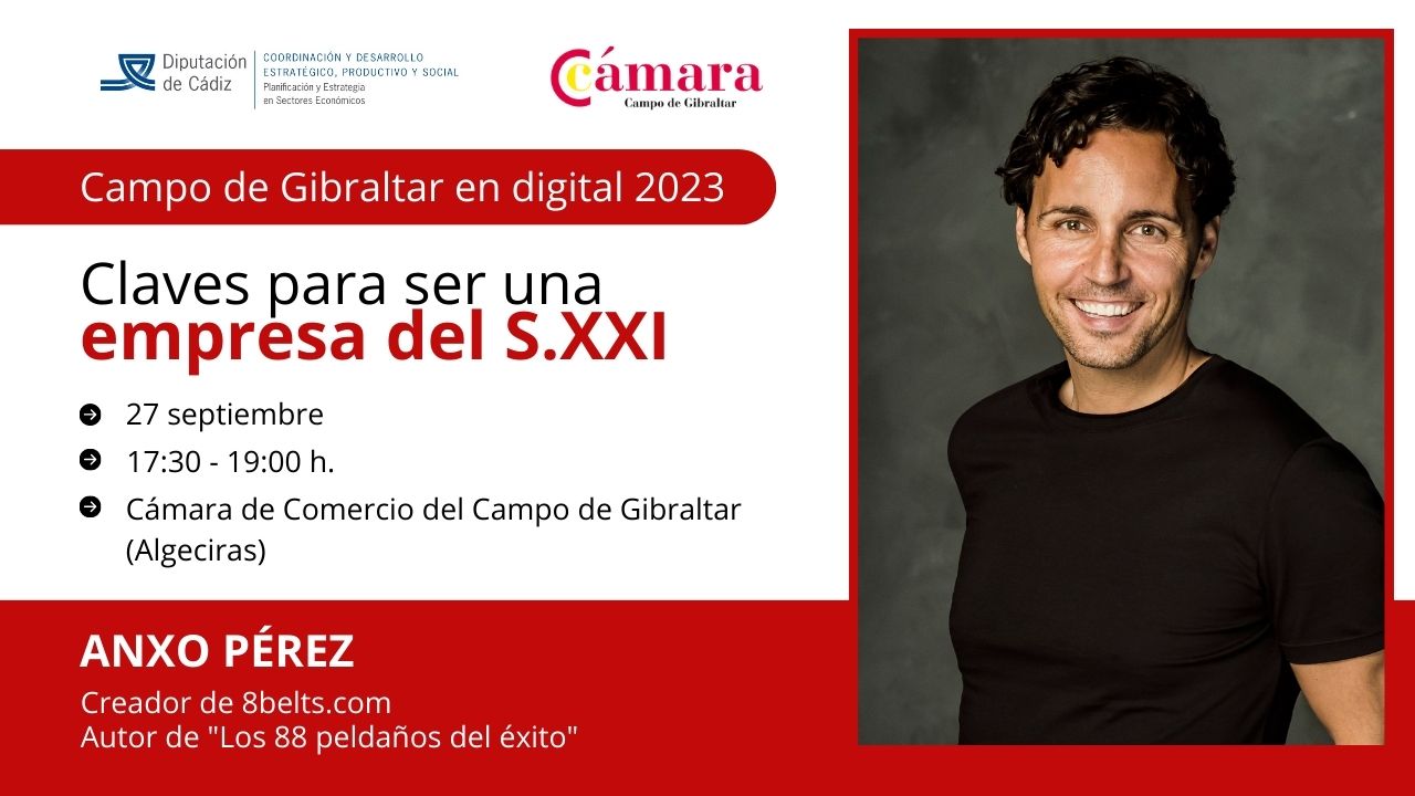 Conferencia Anxo Pérez Algeciras Cámara de Comercio