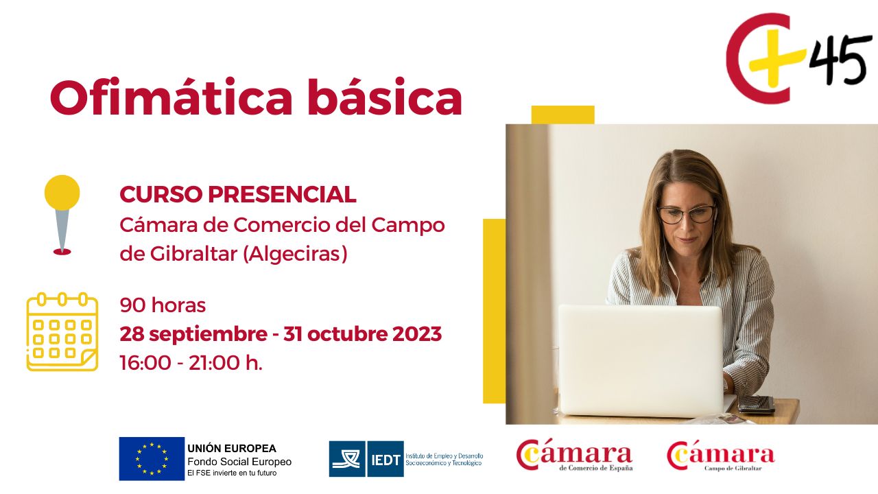 Curso Ofimática básica 45+