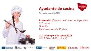Ayudante de cocina Formación específica PICE may 24
