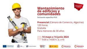 Mantenimiento de edificios y comunidades Formación específica PICE mayo 2024