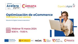 OAP Optimización de ecommerce. Multiplica tus ventas 15 marzo 24 Acelera Pyme