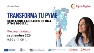 Transforma tu pyme - Sentando las bases de una pyme digital - septiembre 24