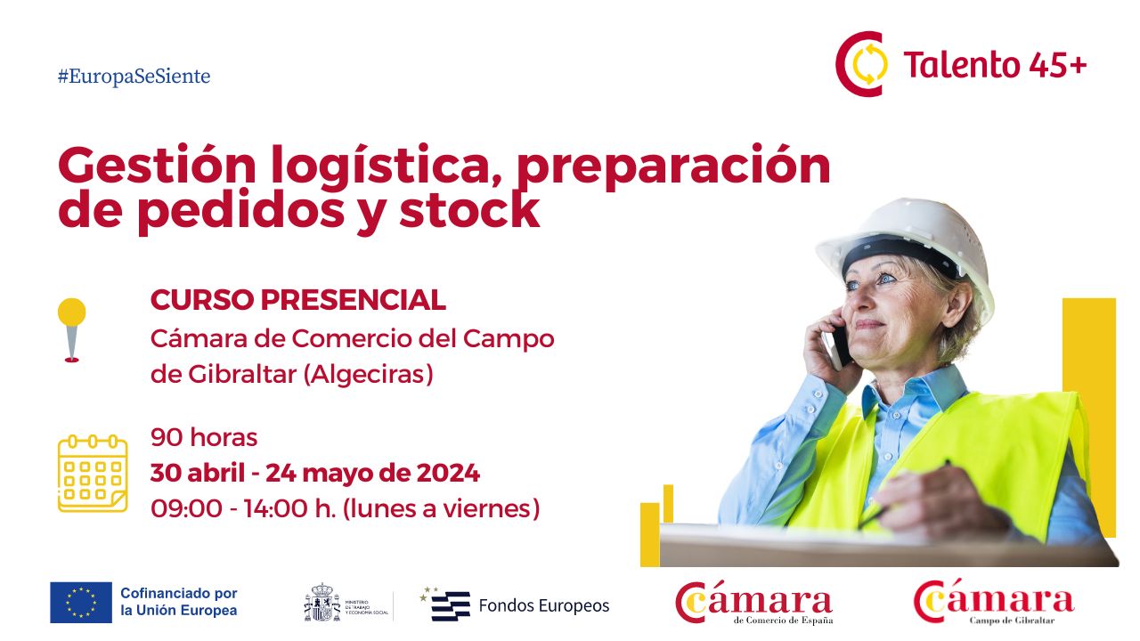 Curso Gestión Logística Algeciras Talento 45+ abril 24