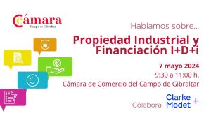 Propiedad Industrial y Financiación I+D+i LOGO CLARKEMODET+