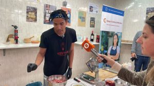 Elaboración recetas Show Degustación Apoyo al Comercio minorista Algeciras 2024